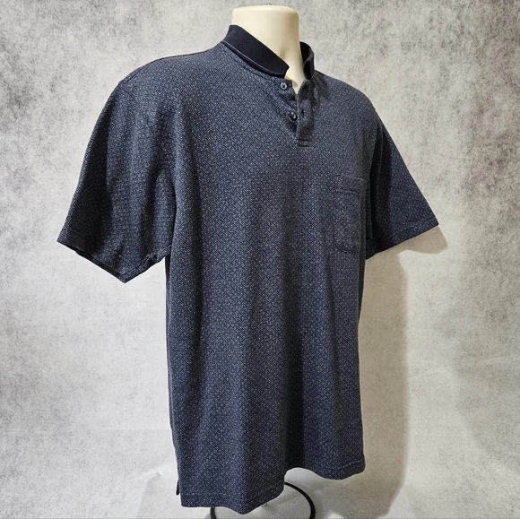 VINTAGE Van Heusen Short Sleeve Collared Polo Shirt - Picture 5 of 9